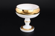 Конфетница 18 см белая BOHEMIA GOLD Арт. 28189