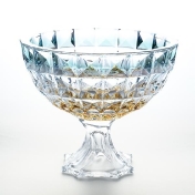 Фруктовница Bohemia Gold Diamond 28 см Арт. 30348