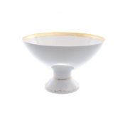 Фруктовница на ножке Falkenporzellan Cream Gold 24см Арт. 21014