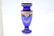 Ваза синяя Bohemia Star Crystal 25 см Арт. 23670