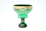 Конфетница зеленая Bohemia Star Crystal 20 см Арт. 23640