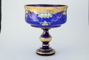 Фруктовница 28 см "Лепка Синяя" B-L Арт. 22493