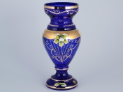 Ваза Синяя Bohemia Star Crystal 25 см Арт. 23662