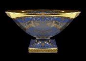 Фруктовница 34 см Magma Flora's Empire Golden Blue Decor+H Astra Gold