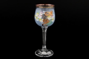 Комплект рюмок для водки 90 мл Синий фон (6 шт) Арт. 15293