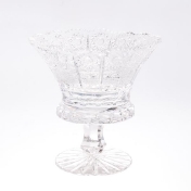 Конфетница на ножке Bohemia Glasspo 16см