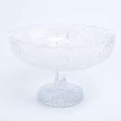 Фруктовница на ножке Bohemia Glasspo 25 см Арт. 06506