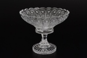 Конфетница 20 см на ножке Sonne Crystal Арт. 17703
