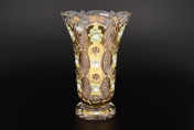Ваза 25 см Sonne Crystal Золото Арт. 18383