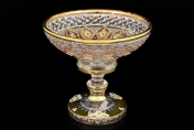 Конфетница 15 см Sonne Crystal Золото Арт. 16766