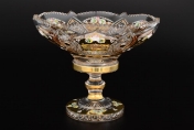 Конфетница 20 см на ножке Sonne Crystal Золото Арт. 18380
