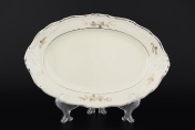 Овальное блюдо 32 см Мария Луиза IVORY Арт. 27270