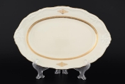 Овальное блюдо 32 см Мария Луиза IVORY Арт. 27290