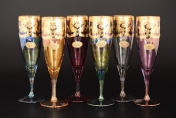 Комплект фужеров для шампанского Liric Art Decor Арт. 28844