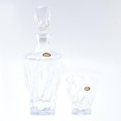 Комплект для виски Gold Crystal 7 предметов Арт. 30470