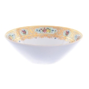 набор салатниц Falkenporzellan Vienna Seladon Gold 18см(6 шт)