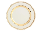 Круглое блюдо Falkenporzellan Constanza Cream Gold 30 см
