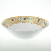 салатница Falkenporzellan Vienna Seladon Gold 24см