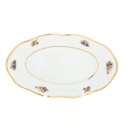Овальное блюдо Sterne porcelan Фрукты 23 см