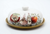 Блинница с крышкой 23*23*10 СМ.  (кор=12шт) Арт. 31597