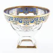 Конфетница Astra Gold Natalia Golden Blue Decor 24,5см