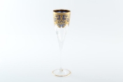 Комплект фужеров для шампанского Astra Gold Natalia Golden Blue Decor 170мл(6 шт)