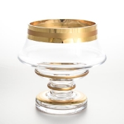 Конфетница 18 см BOHEMIA GOLD Арт. 32128
