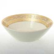 набор салатниц Falkenporzellan Cream Majestic Gold 19см