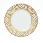 Комплект тарелок Falkenporzellan Valencia Creme Gold 17см(6 шт)