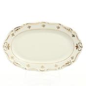Овальное блюдо Thun Мария Луиза Ivory 24см Арт. 31819