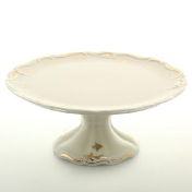 Тортница на ножке Thun Мария Луиза Ivory 32см Арт. 31825