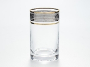 Комплект стаканов Bohemia Панто Идеал Платина 150мл (6 шт)