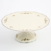 Тортница на ножке Thun Мария Луиза Ivory 32см Арт. 31816