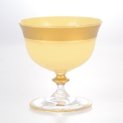 Комплект стеклянных креманок AS Crystal Матовая полоса 105 мл(2 шт) Арт. 37061