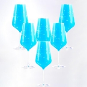 Комплект фужеров для вина Crystalex Bohemia Sandra 550 мл(6 шт) Арт. 37614
