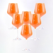 Комплект фужеров для вина Crystalex Bohemia Sandra 570 мл(6 шт) Арт. 37617