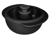 Керамическая кастрюля с крышкой Oxford 23,50cm/1300ml Арт. 38934