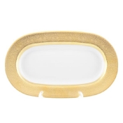 Овальное блюдо Falkenporzellan Diamond Full Gold 24 см