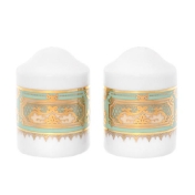 Солонка/Перечница Falkenporzellan Donna Seladon gold (2 шт)