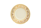 Комплект тарелок глубоких Falkenporzellan Imperial Cream Gold  22 см(6 шт)