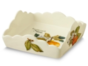 Салфетница квадратная 22см artigianato ceramico Груша