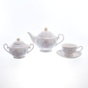 Фарфоровый чайный сервиз Royal Classics Huawei ceramics 14 предметов Арт. 41033