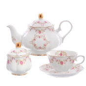 Фарфоровый чайный сервиз Royal Classics Huawei ceramics 14 предметов Арт. 41042