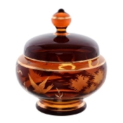 Конфетница с крышкой Egermann 17см